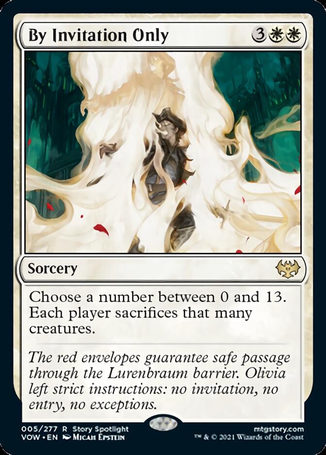 By Invitation Only [Innistrad: Crimson Vow] Magic: The Gathering