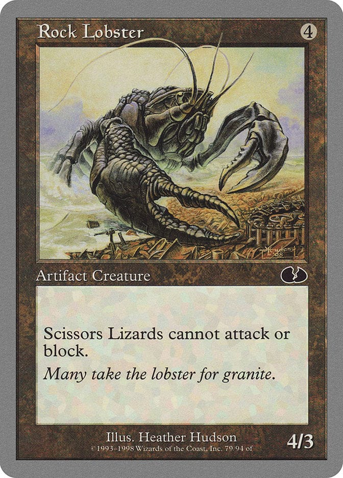Rock Lobster [Unglued] Magic: The Gathering