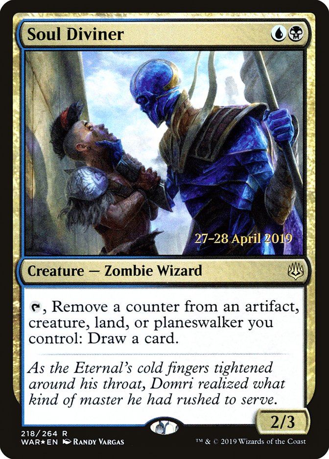 Soul Diviner [War of the Spark Prerelease Promos] Magic: The Gathering