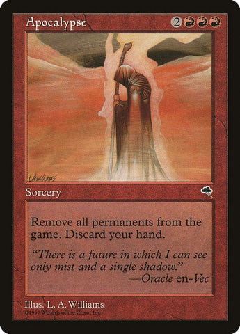 Apocalypse [Tempest] Magic: The Gathering