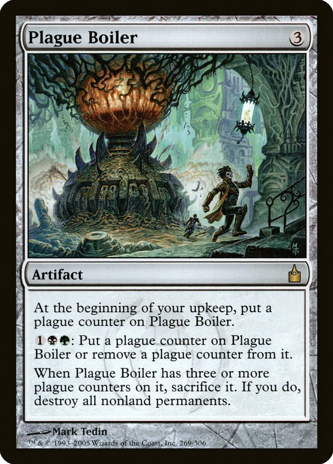 Plague Boiler [Ravnica: City of Guilds] Magic: The Gathering