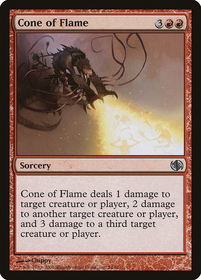 Cone of Flame [Duel Decks: Jace vs. Chandra] Magic: The Gathering