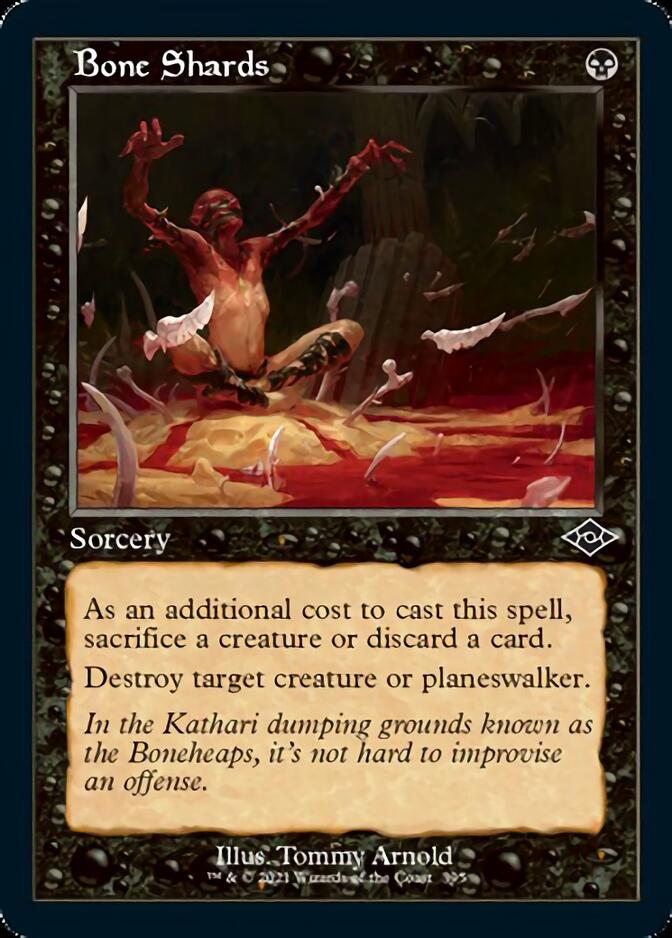 Bone Shards (Retro Foil Etched) [Modern Horizons 2] Magic: The Gathering
