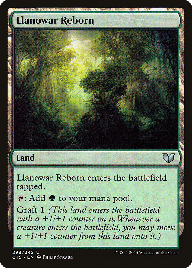 Llanowar Reborn [Commander 2015] Magic: The Gathering
