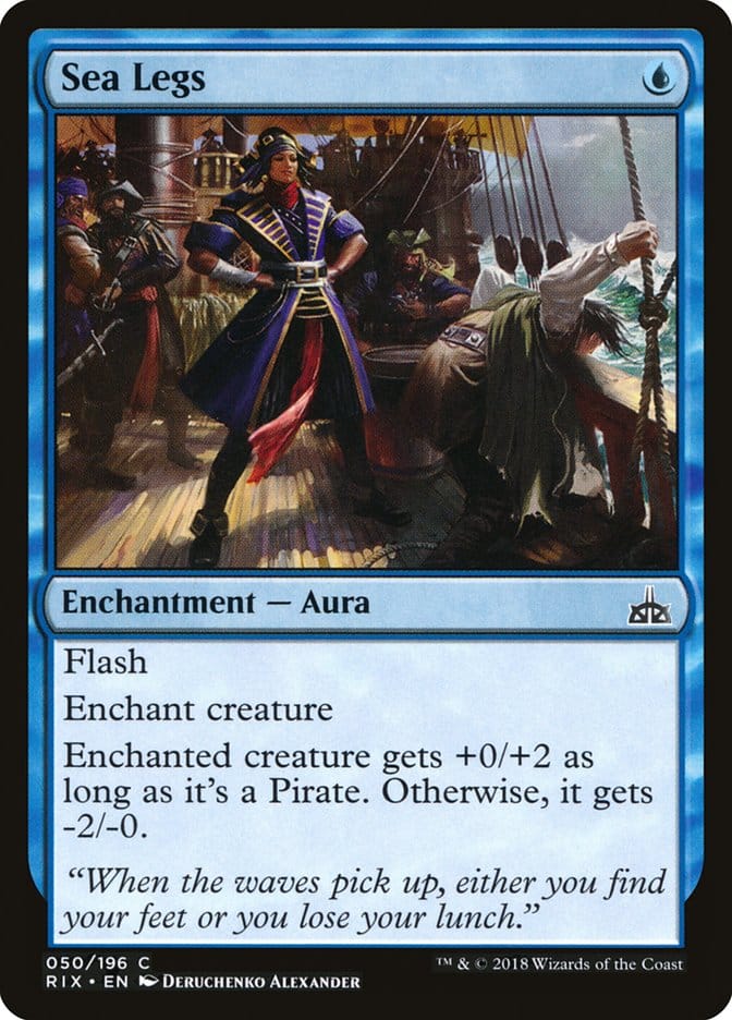 Sea Legs [Rivals of Ixalan] Magic: The Gathering