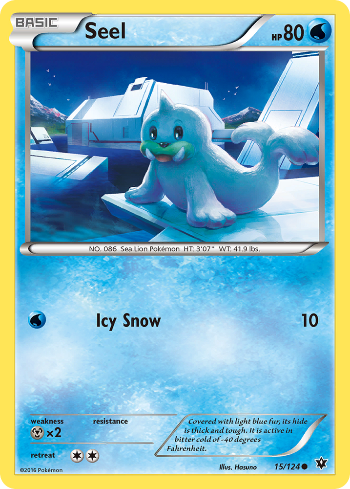 Seel (15/124) [XY: Fates Collide] Pokémon