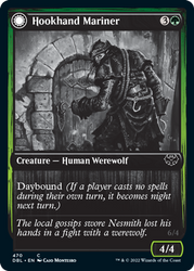 Hookhand Mariner // Riphook Raider [Innistrad: Double Feature] Magic: The Gathering