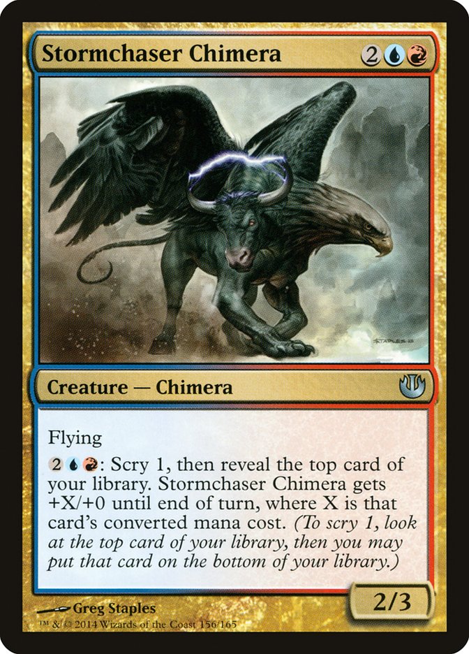 Stormchaser Chimera [Journey into Nyx] Magic: The Gathering