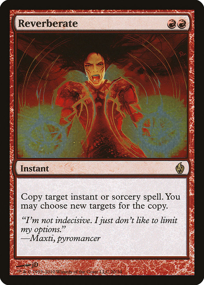 Reverberate [Premium Deck Series: Fire and Lightning] Magic: The Gathering