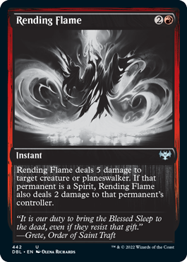 Rending Flame [Innistrad: Double Feature] Magic: The Gathering