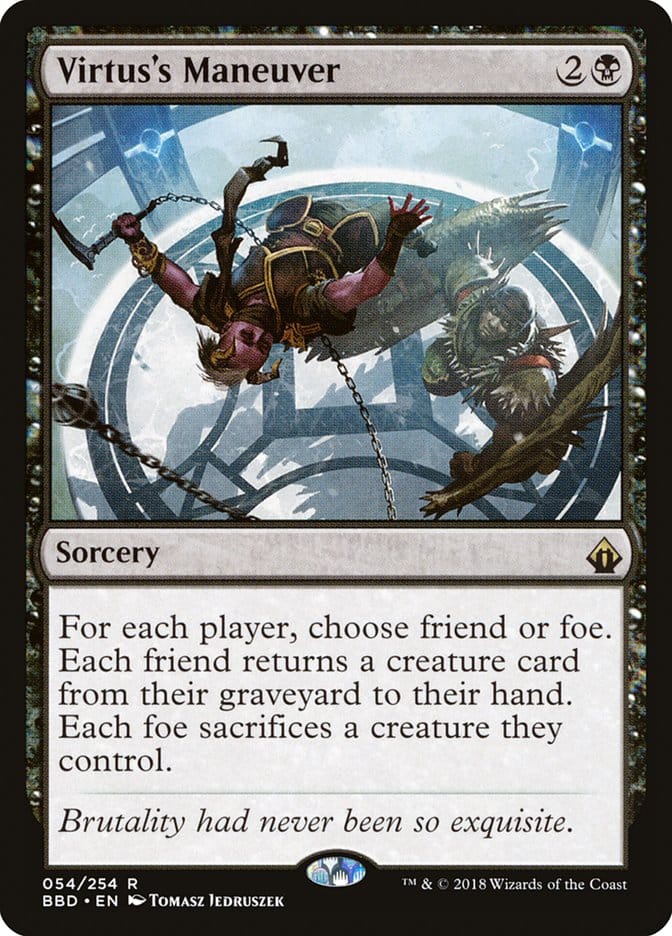 Virtus's Maneuver [Battlebond] Magic: The Gathering