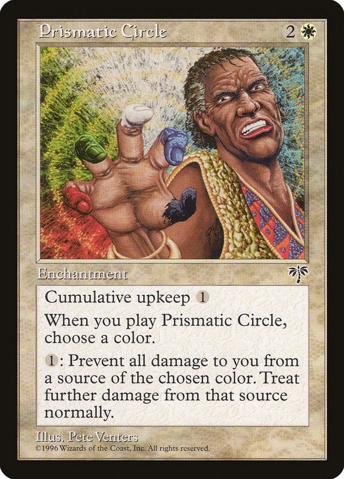 Prismatic Circle [Mirage] Magic: The Gathering
