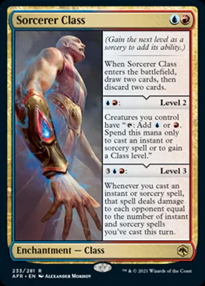 Sorcerer Class [Dungeons & Dragons: Adventures in the Forgotten Realms] Magic: The Gathering