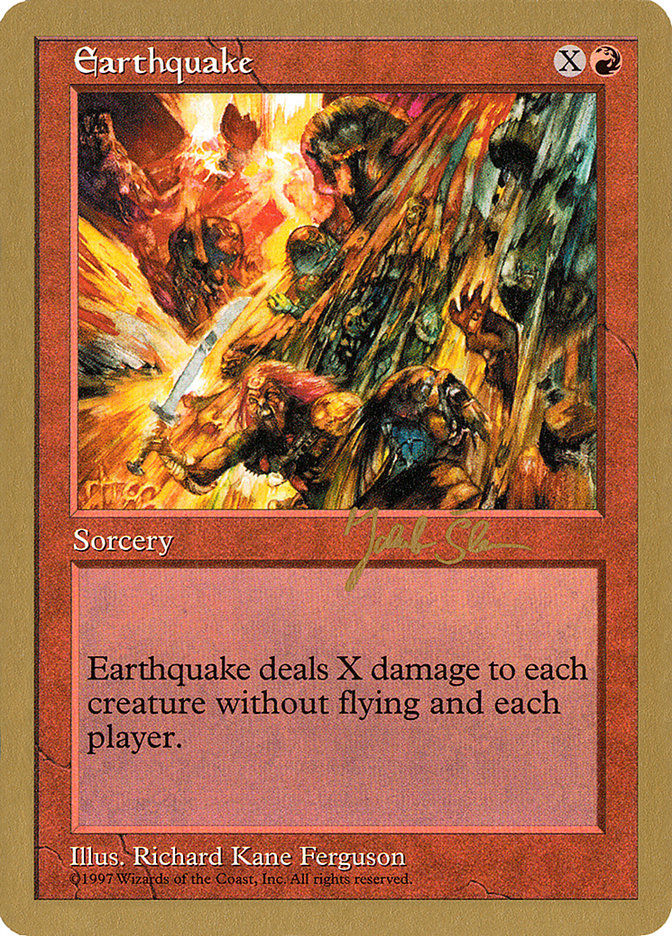 Earthquake (Jakub Slemr) [World Championship Decks 1997] Magic: The Gathering
