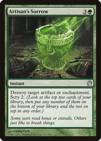 Artisan's Sorrow [Theros] Magic: The Gathering