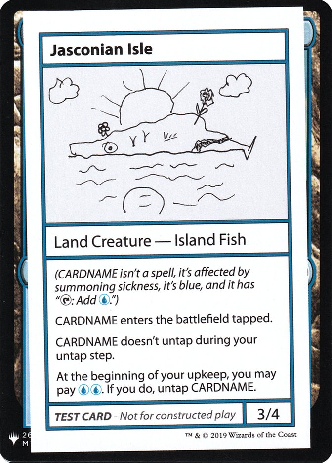 Jasconian Isle [Mystery Booster Playtest Cards] Magic: The Gathering