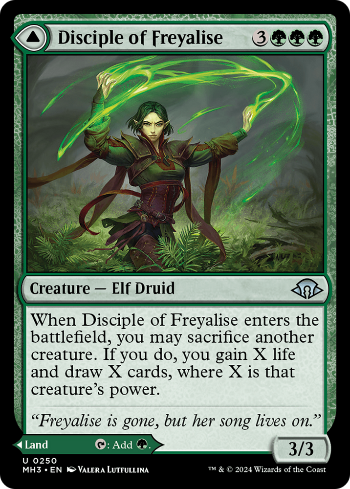 Disciple of Freyalise [Modern Horizons 3] Magic: The Gathering