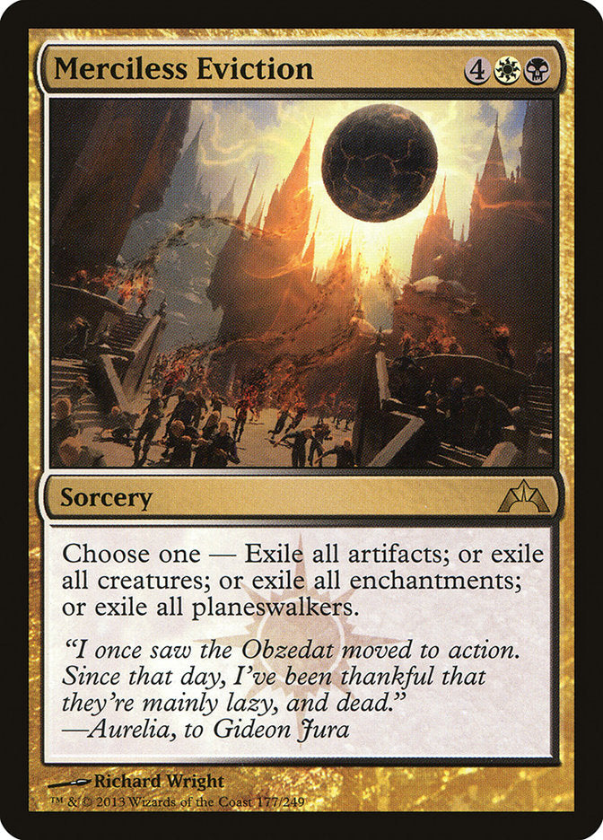 Merciless Eviction [Gatecrash] Magic: The Gathering