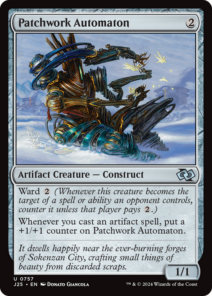Patchwork Automaton [Foundations Jumpstart] Magic: The Gathering