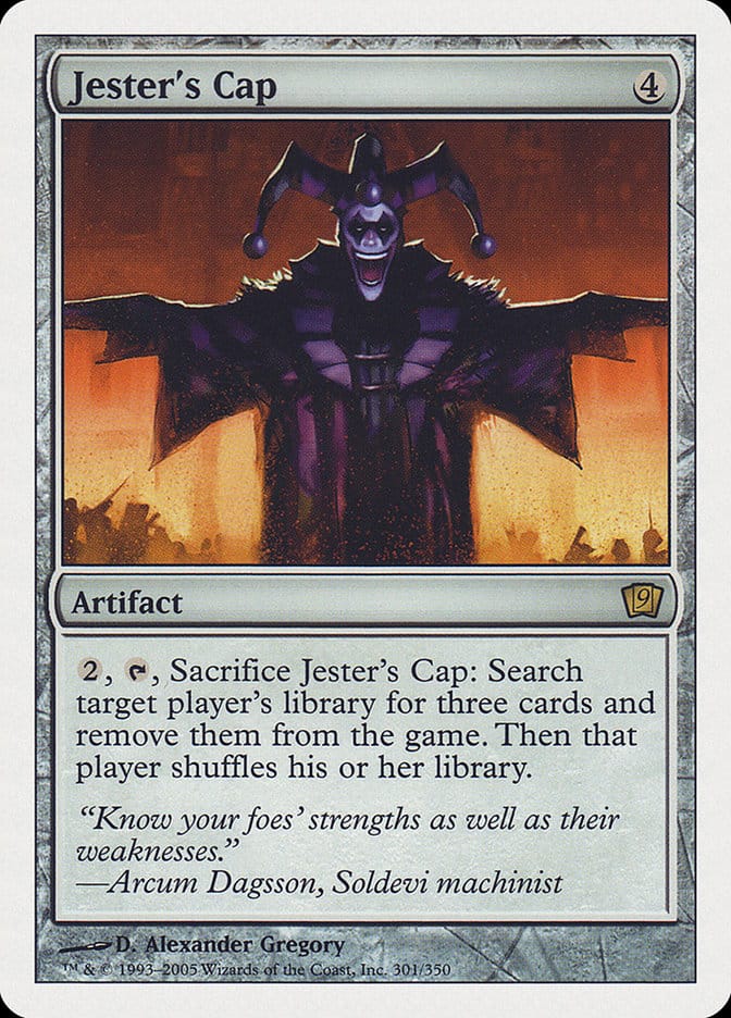Jester's Cap [Ninth Edition] Magic: The Gathering