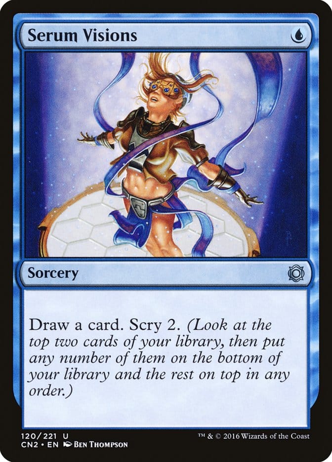 Serum Visions [Conspiracy: Take the Crown] Magic: The Gathering