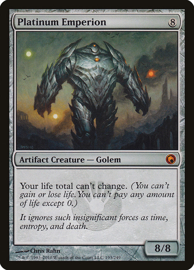 Platinum Emperion [Scars of Mirrodin] Magic: The Gathering