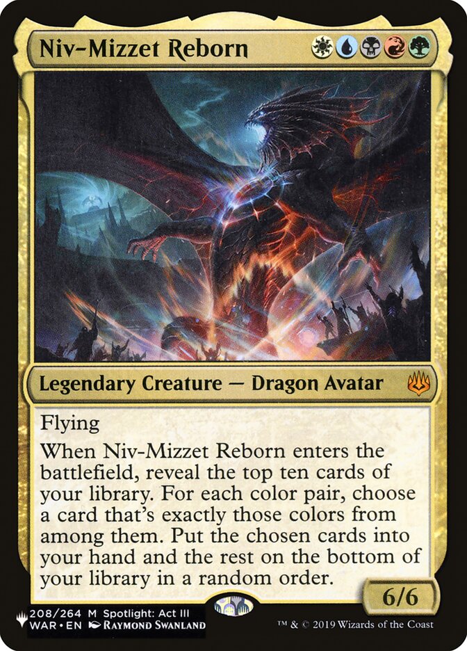 Niv-Mizzet Reborn [The List] Magic: The Gathering