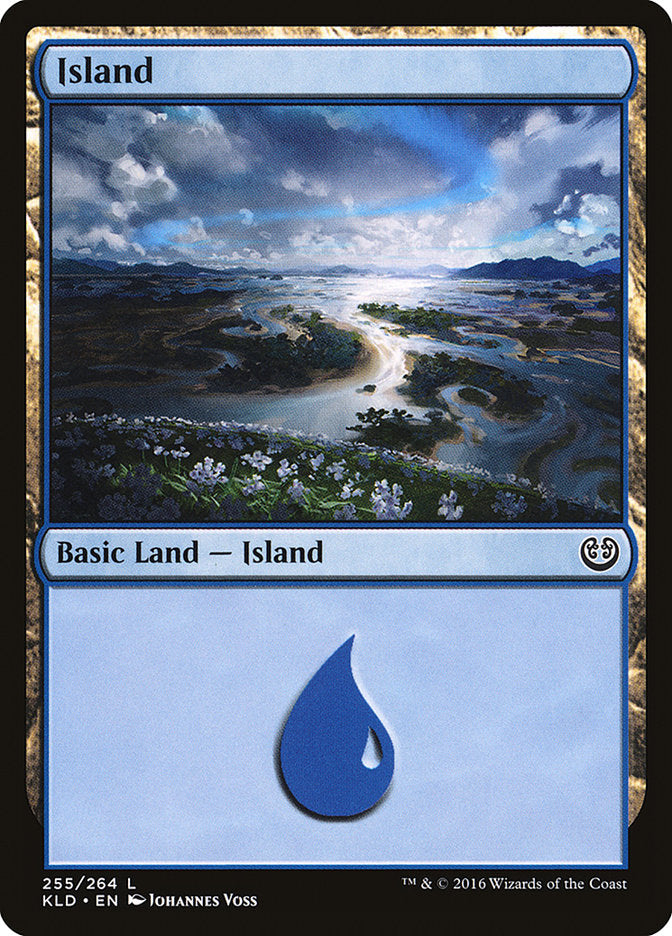 Island (255) [Kaladesh] Magic: The Gathering