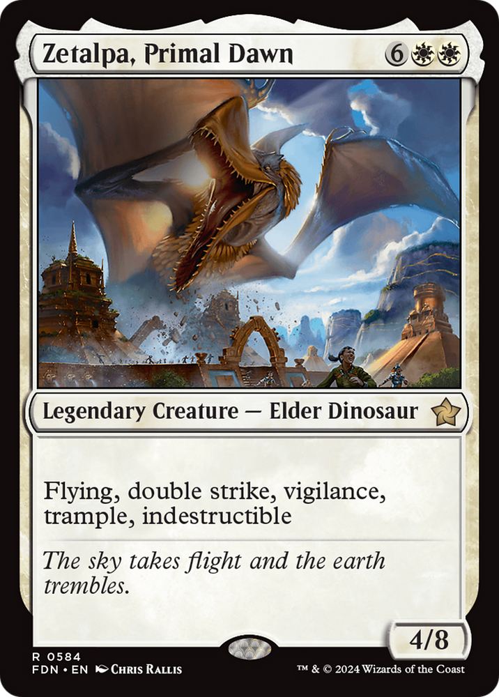 Zetalpa, Primal Dawn [Foundations] Magic: The Gathering