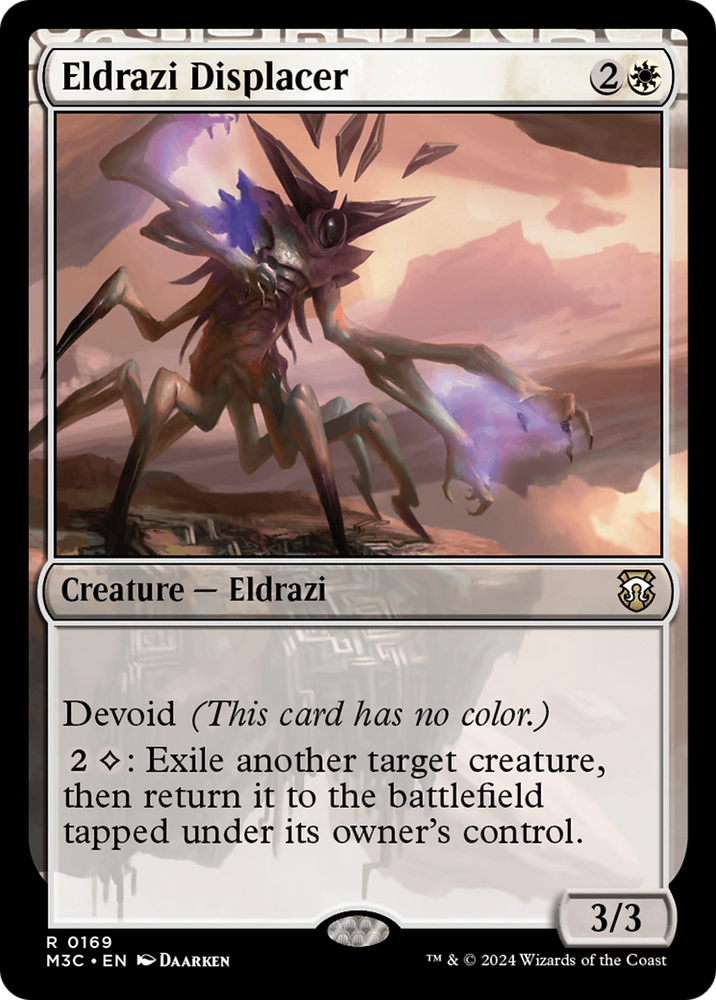Eldrazi Displacer (Ripple Foil) [Modern Horizons 3 Commander] Magic: The Gathering