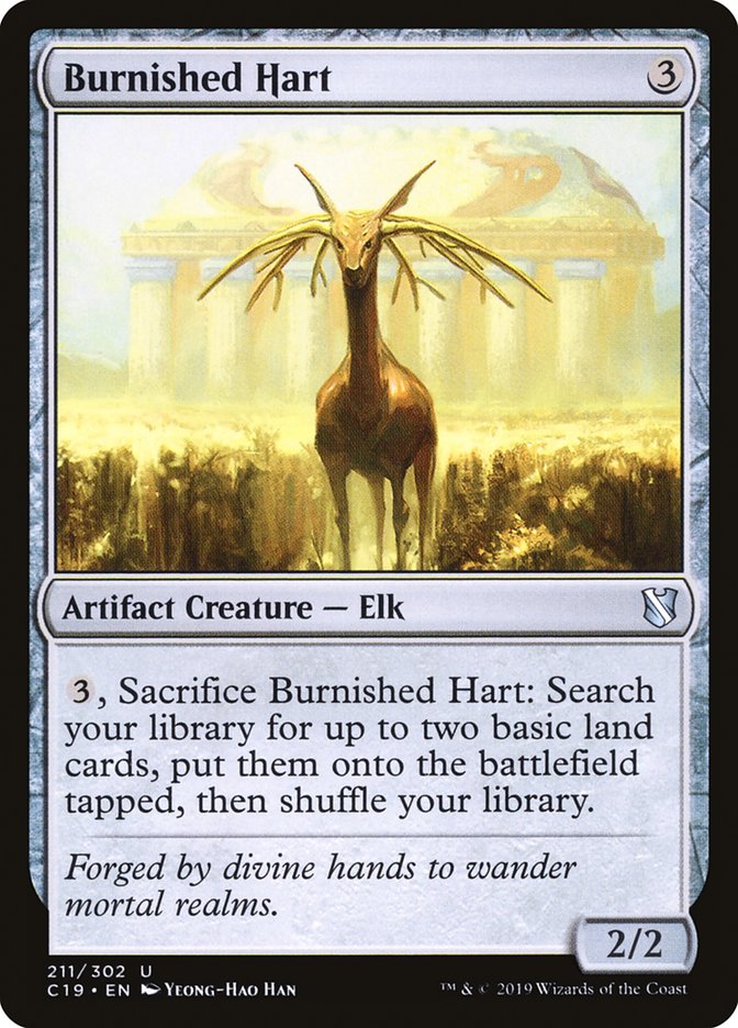 Burnished Hart [Commander 2019] Magic: The Gathering