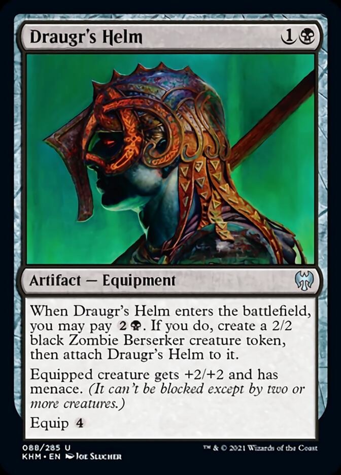 Draugr's Helm [Kaldheim] Magic: The Gathering