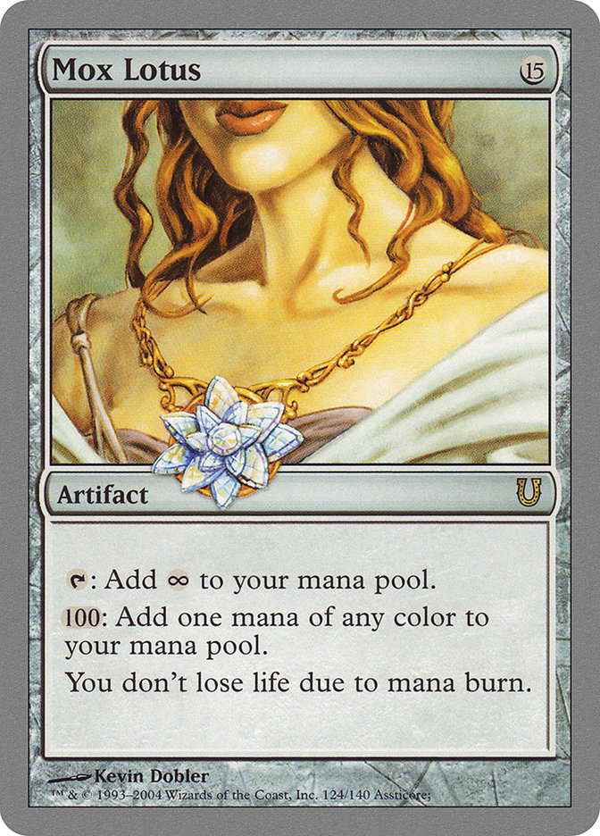 Mox Lotus [Unhinged] Magic: The Gathering