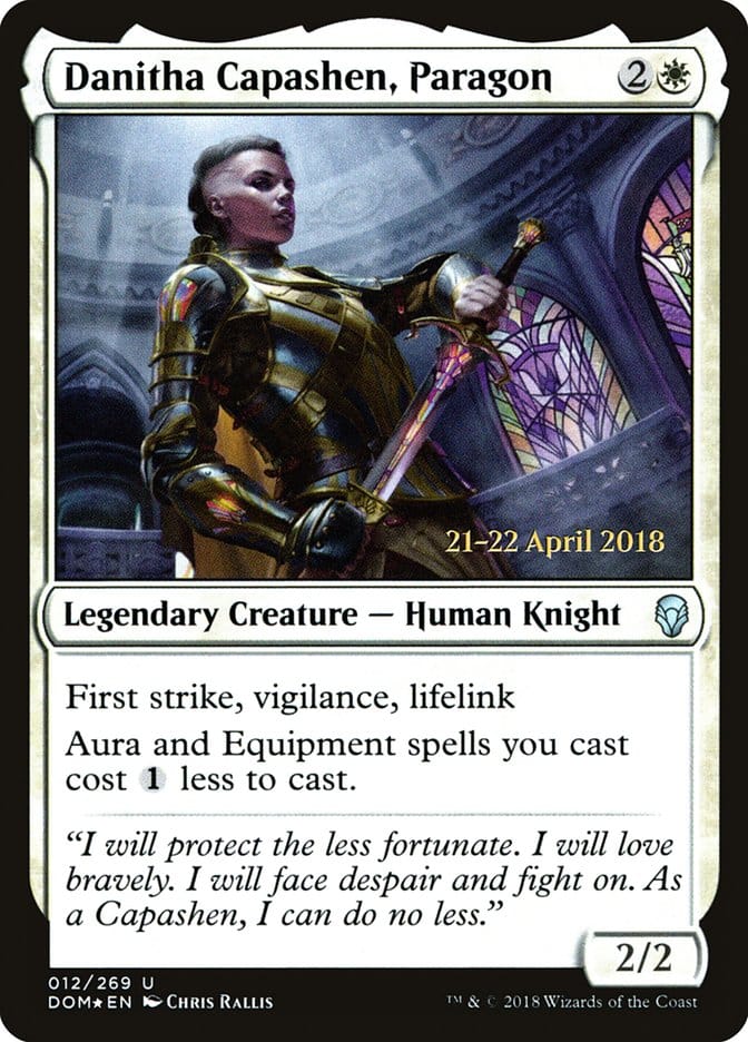 Danitha Capashen, Paragon [Dominaria Prerelease Promos] Magic: The Gathering