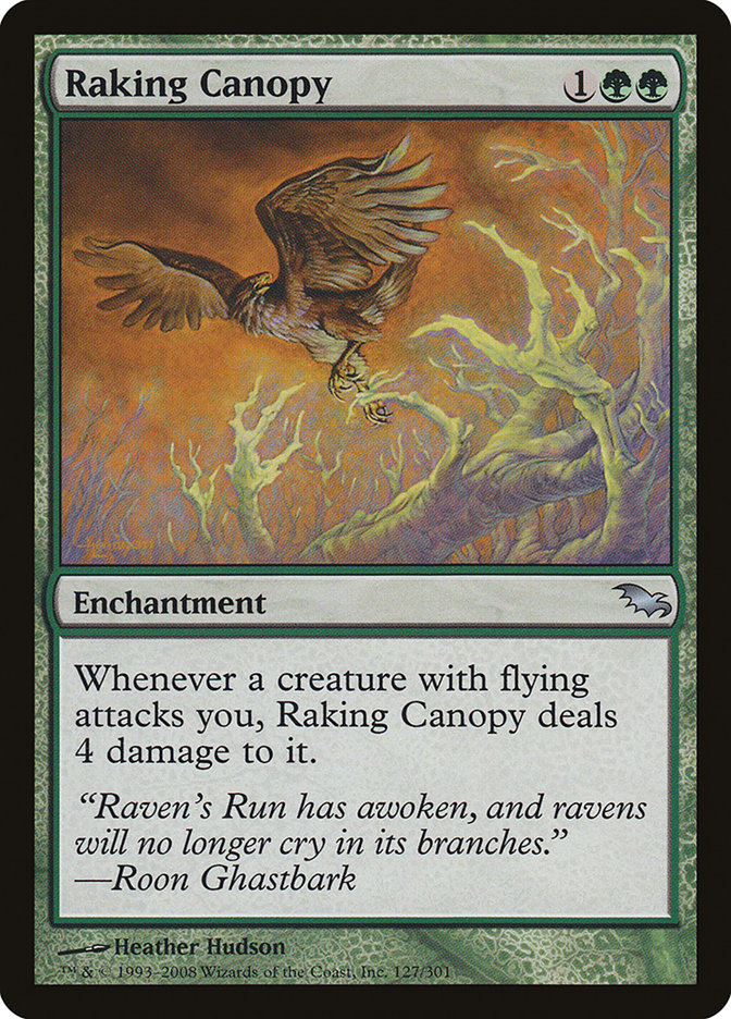 Raking Canopy [Shadowmoor] Magic: The Gathering