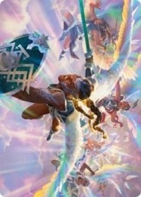 Starnheim Unleashed Art Card [Kaldheim Art Series] Magic: The Gathering