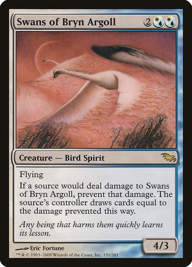 Swans of Bryn Argoll [Shadowmoor] Magic: The Gathering
