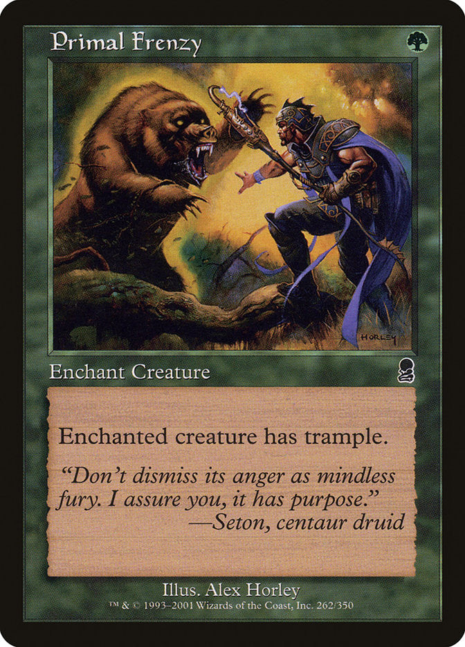 Primal Frenzy [Odyssey] Magic: The Gathering