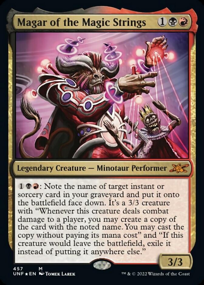 Magar of the Magic Strings (Galaxy Foil) [Unfinity] Magic: The Gathering