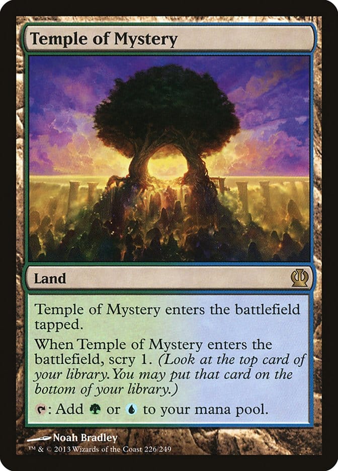 Temple of Mystery [Theros] Magic: The Gathering