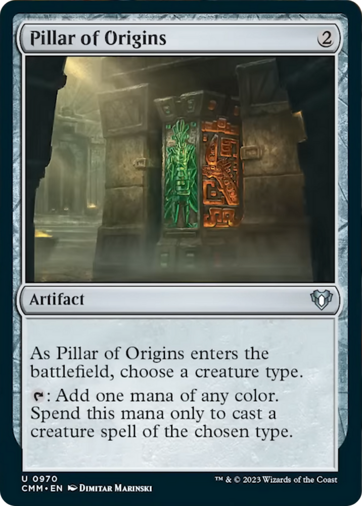 Pillar of Origins [Commander Masters] Magic: The Gathering