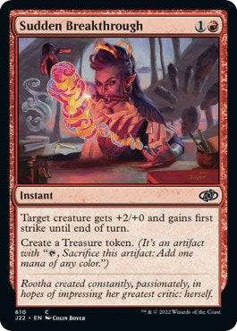 Sudden Breakthrough [Jumpstart 2022] Magic: The Gathering