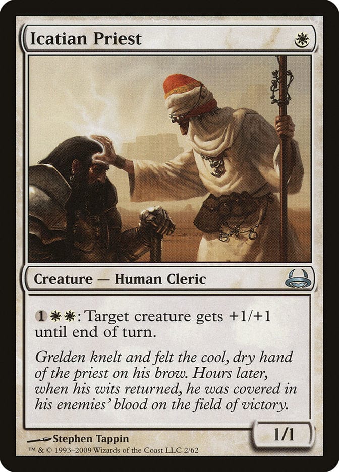 Icatian Priest [Duel Decks: Divine vs. Demonic] Magic: The Gathering