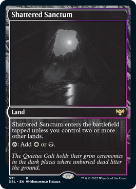 Shattered Sanctum [Innistrad: Double Feature] Magic: The Gathering