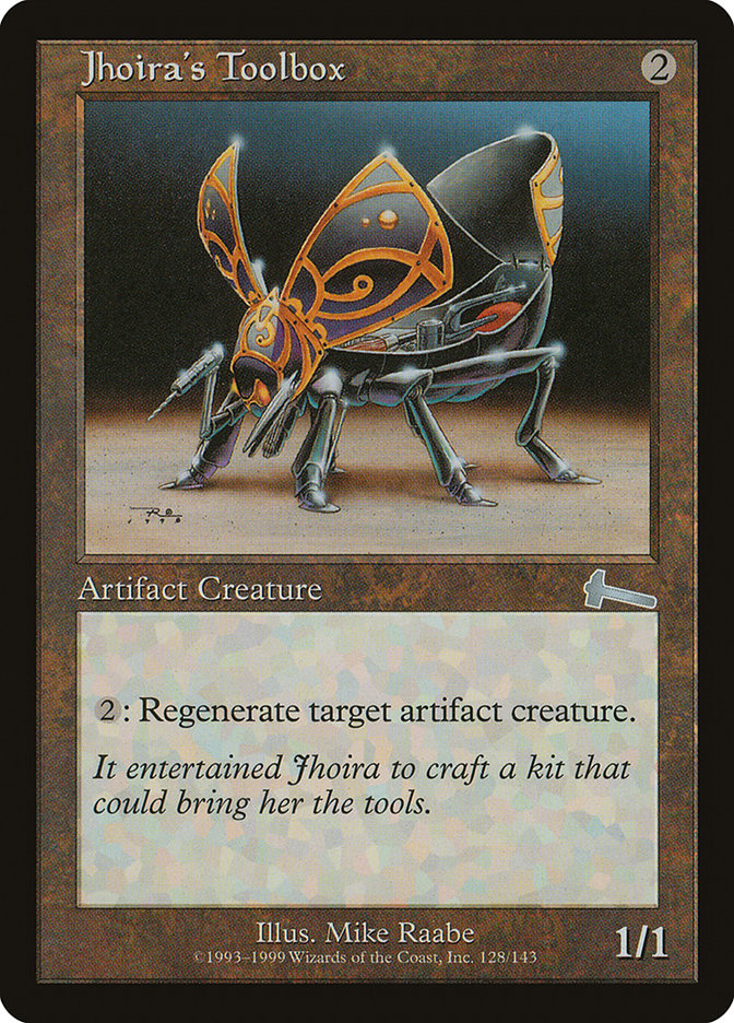 Jhoira's Toolbox [Urza's Legacy] Magic: The Gathering