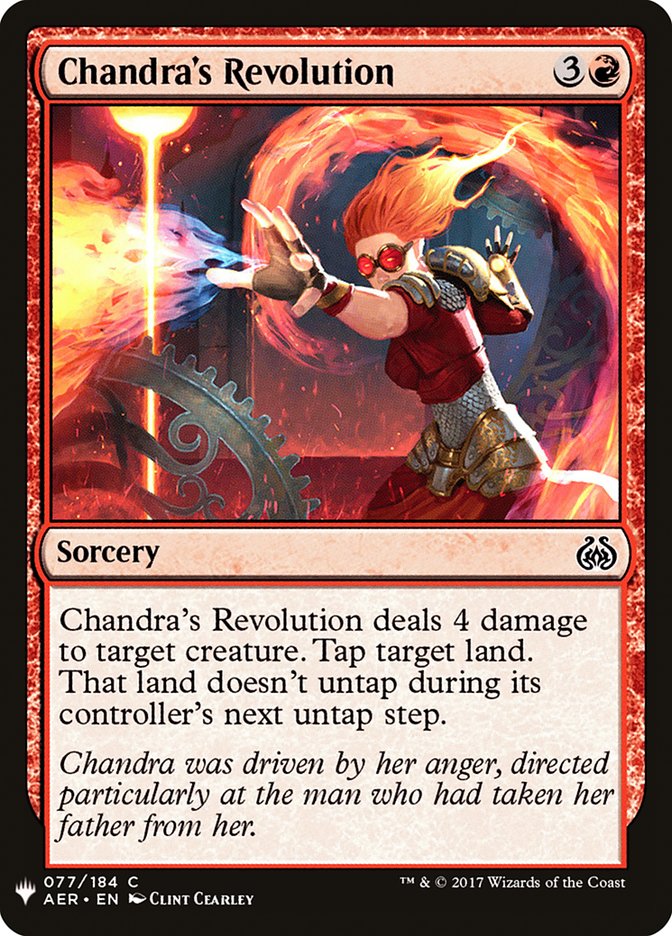 Chandra's Revolution [Mystery Booster] Magic: The Gathering