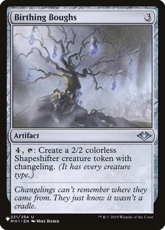 Birthing Boughs [The List] Magic: The Gathering