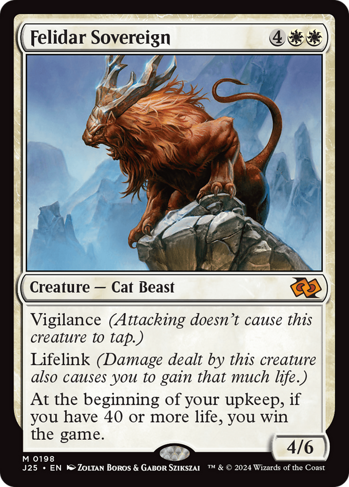 Felidar Sovereign [Foundations Jumpstart] Magic: The Gathering