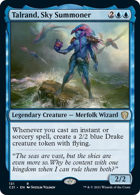 Talrand, Sky Summoner [Commander 2021] Magic: The Gathering