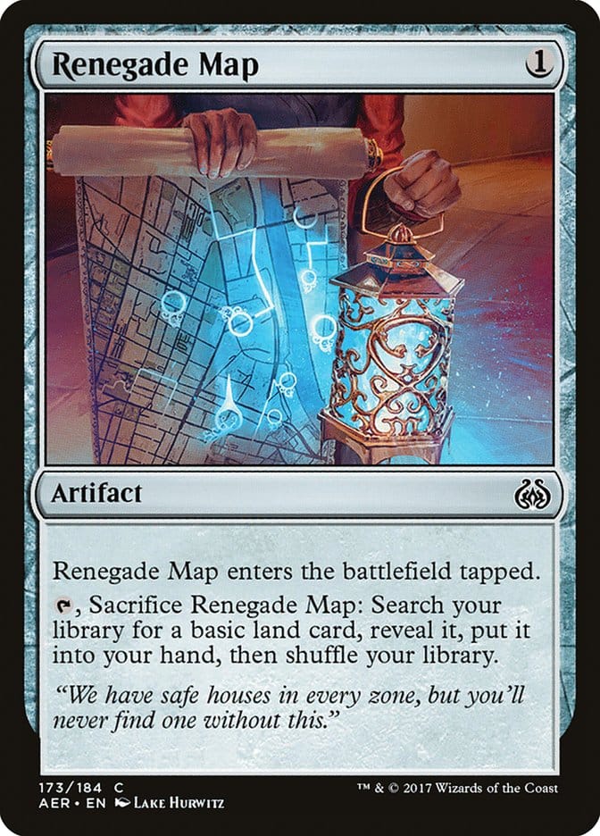 Renegade Map [Aether Revolt] Magic: The Gathering